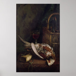 Poster La vie de Claude Monet toujours avec un faisan,