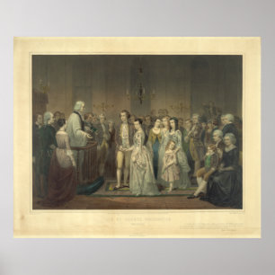 Poster La vie de Geo Wshgton Le citoyen par Junius Stearn