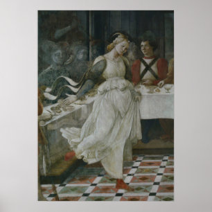 Poster La vie de Jean le Baptiste - Banquet d'Hérode - Li