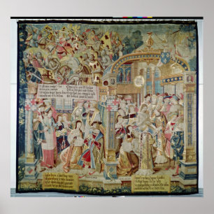 Poster La vie de l'évêque de Reims