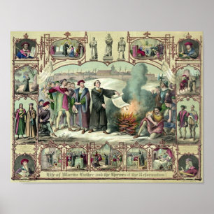 Poster La vie de Martin Luther