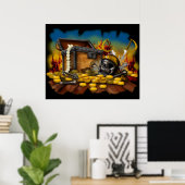 Poster La vie de Pirate...Pas pour moi (Bureau à domicile)