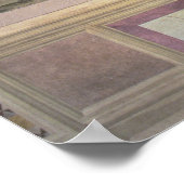 Poster La vie de saint Benoît (fresque) (détail) 3 (Coin)