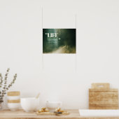 Poster La Vie Doit Être Jouie (Cuisine)