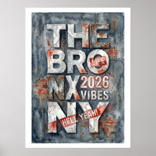 Poster La vie du Bronx