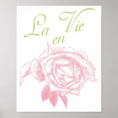 Poster la vie en rose (Devant)