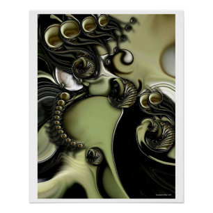 Poster "La vie encore avec le mouvement désorienté", Post