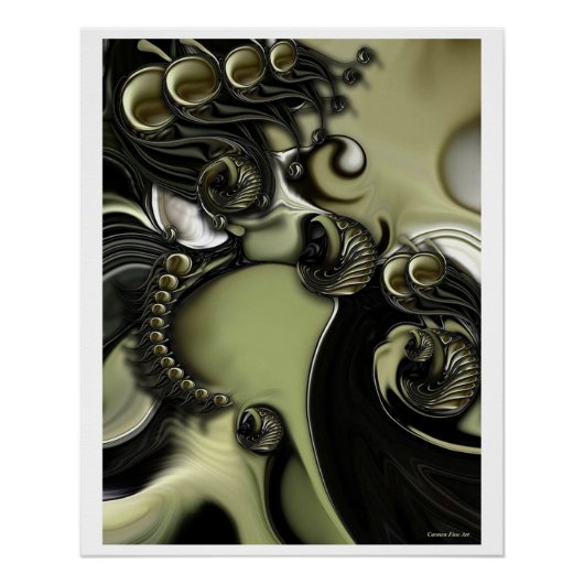 Poster "La vie encore avec le mouvement désorienté", Post (Devant)