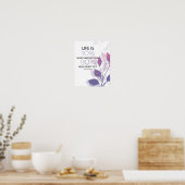 Poster La Vie Est 90 Pour Cent Comment Je Réponds Motivat (Cuisine)