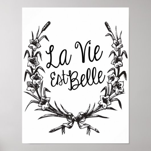 Poster La Vie Est Belle (Devant)