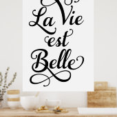 Poster la vie est belle, la vie est belle, (Cuisine)
