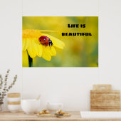 Poster La vie est belle - Ladybug (Cuisine)