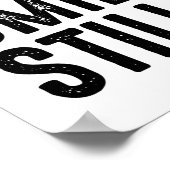 Poster La Vie Est Courte - Souriez Pendant Que Vous Avez (Coin)