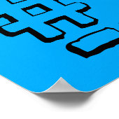 Poster La vie est courte, YOLO (Coin)