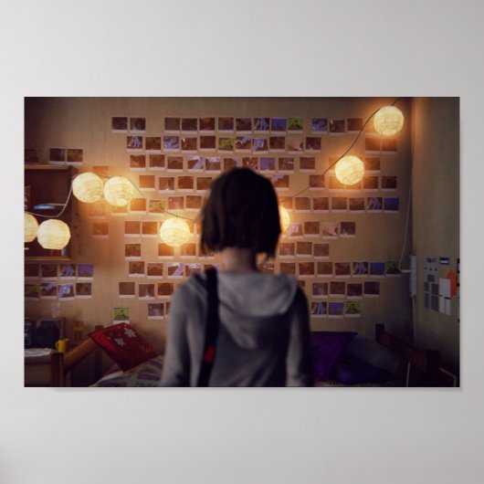 Poster La vie est des photos étranges (Devant)