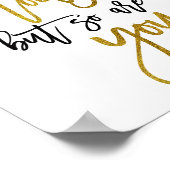 Poster La vie est dure, ainsi vous êtes Inspiration Citat (Coin)