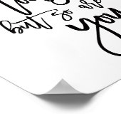 Poster La vie est dure, ainsi vous êtes Inspiration Citat (Coin)