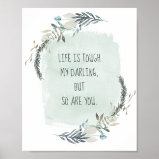Poster La vie est dure, ma chérie, vous êtes vertes donc