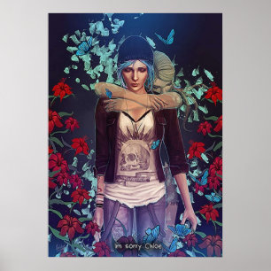 Poster La vie est étrange Chloe Rachel