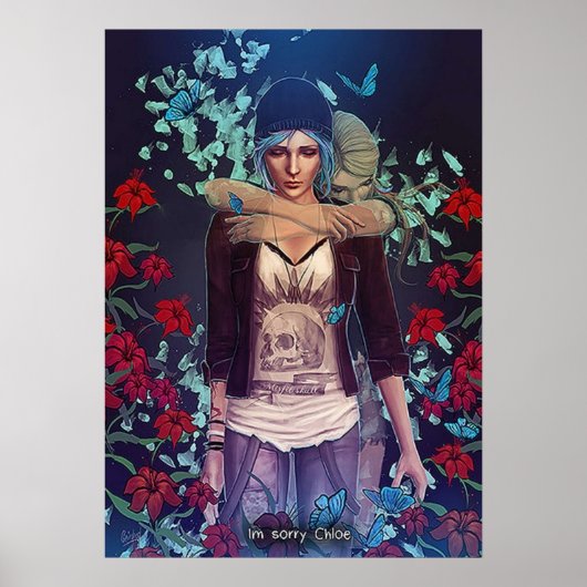 Poster La vie est étrange Chloe Rachel (Devant)