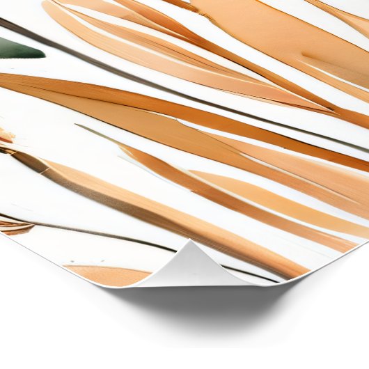 Poster La vie est meilleure avec Boho Vibes Inspiration B (Coin)