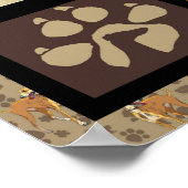 Poster La Vie Est Meilleure Avec La Couverture De Chien B (Coin)