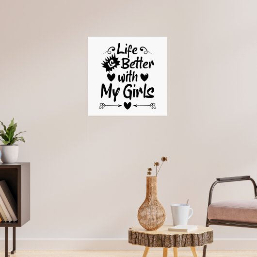 Poster La vie est meilleure avec mes filles (Salon 3)