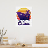 Poster La Vie Est Meilleure En Croisière En Famille Vacan (Cuisine)