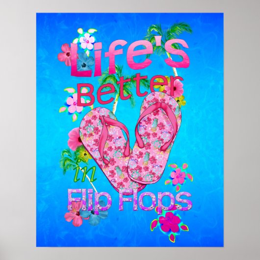 Poster La Vie Est Meilleure En Tournesol (Devant)