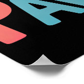 Poster La vie est pawsome avec des chiens (Coin)