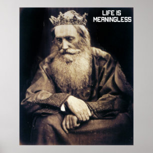 Poster La vie est sans sens