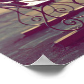 Poster La vie est trop courte | Devis motivationnel (Coin)