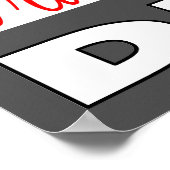 Poster La vie est un rouleau de l'affiche Dice 16x20 (Coin)