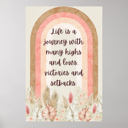 Poster La vie est un voyage, (Devant)
