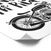 Poster La Vie Est Un Voyage Profitez De La Citation De Mo (Coin)