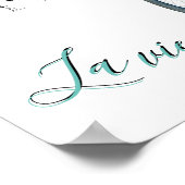 Poster La vie est une belle balade (Coin)