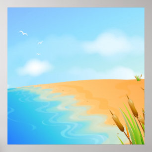 Poster La vie est une plage