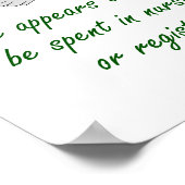 Poster La Vie Me Semble Trop Courte - Citations De Pardon (Coin)