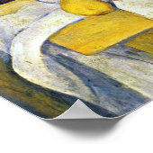 Poster La vie morte avec panier de fruits de Paul Cezanne (Coin)