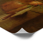 Poster La vie morte avec une bouteille d'olives, 1760 (Coin)