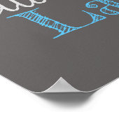 Poster LA VIE nautique EST MEILLEURE AU LAC | (Coin)