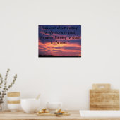 Poster la vie ne consiste pas à attendre que la tempête p (Cuisine)