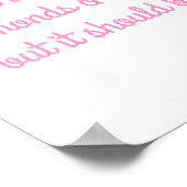 Poster La vie n'est pas que des diamants et des rosés, ma (Coin)