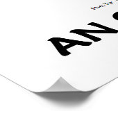 Poster La Vie N'Est Rien D'Autre Qu'Un Cycle De Krebs À C (Coin)