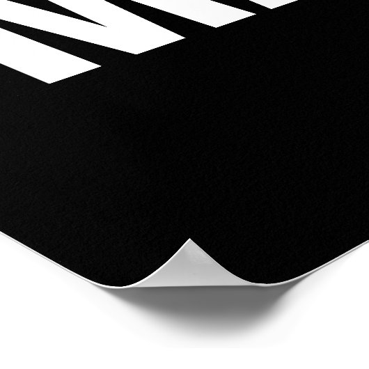 Poster La vie noire importe (Coin)