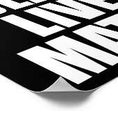 Poster La vie noire importe (Coin)