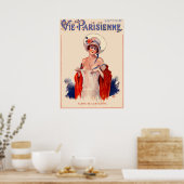 POSTER LA VIE PARISIENNE (Cuisine)