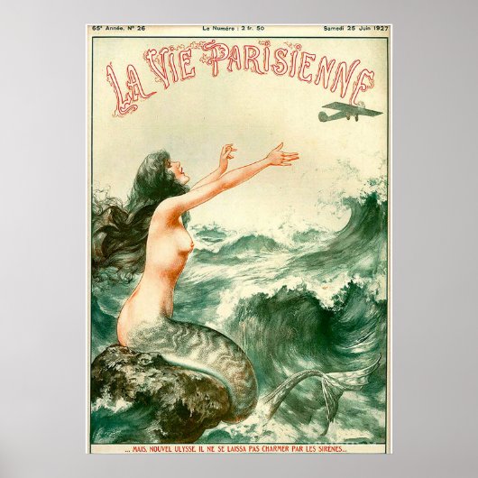 POSTER LA VIE PARISIENNE (Devant)