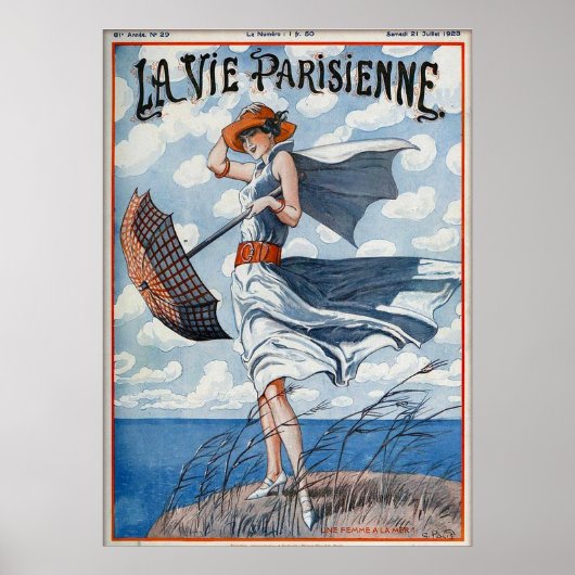 POSTER LA VIE PARISIENNE (Devant)