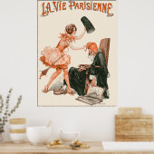 Poster La Vie Parisienne - Carnaval (Cuisine)